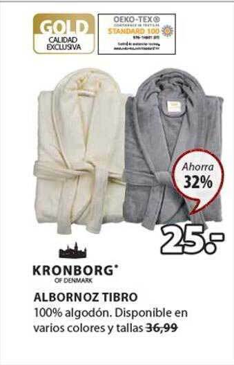 JYSK Kronborg albornoz tibro oferta