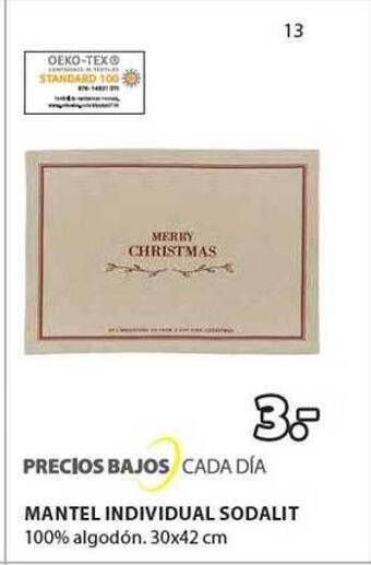 JYSK Mantel individual sodalit oferta