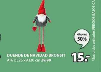 JYSK Duende de navidad bronsit oferta