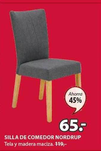 JYSK Silla de comedor nordrup oferta