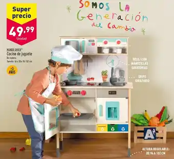 ALDI Cocina de juguete mundo diver oferta
