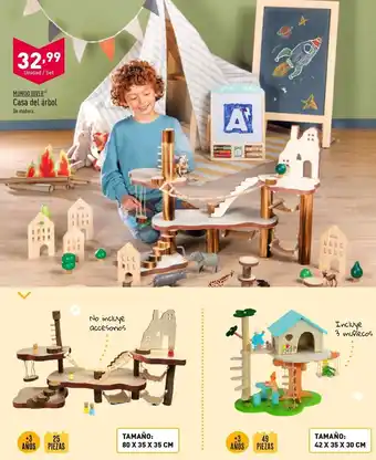 ALDI Casa de árbol mundo diver oferta