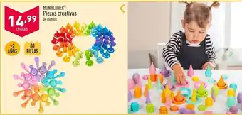ALDI Piezas creativas mundo diver oferta