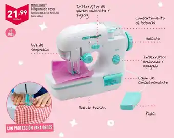 ALDI Máquina de coser mundo diver oferta