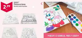ALDI Pintura en lienzo expertiz oferta