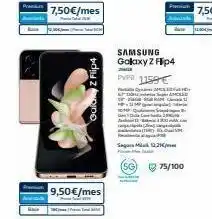 Movistar 7,50€/mes z flip4 9,50€/mes samsung galaxy z fip4 puol mp 10- qadame pvpr 1159€ p ja riprisla (live), vanga sagar 1 oferta