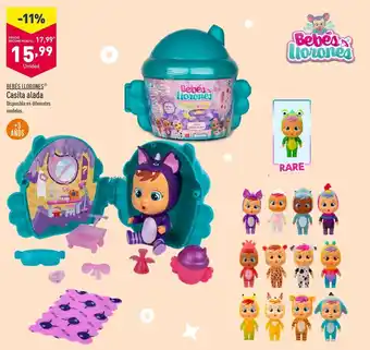 ALDI Casita alada bebé llrones oferta