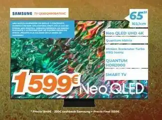 Pascual Martí Samsung tv qersonbobation elegante m katalan lamang i quantum hdr2000 neo qled uhd 4k quantum matria motion xcelerator oferta