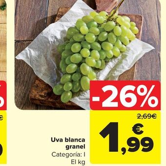 Carrefour Uva blanca oferta