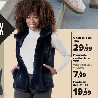Carrefour Chaleco pelo oferta