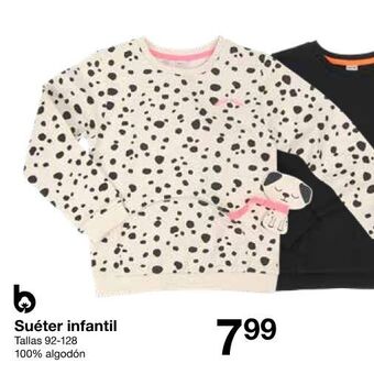 Zeeman Suéter infantil oferta