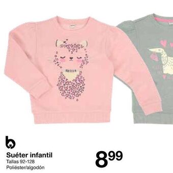 Zeeman Suéter infantil oferta