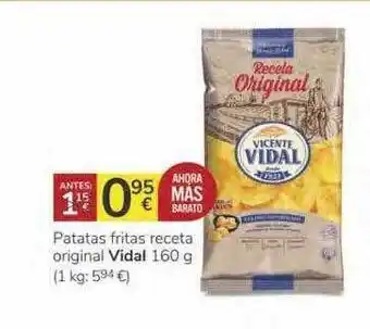 Supermercados Charter Patatas fritas receta original vidal oferta