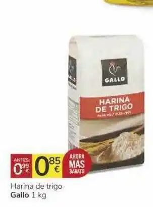 Supermercados Charter Harina de trigo gallo oferta