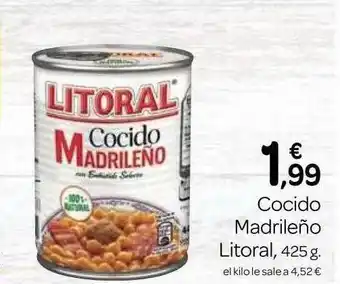 Supermercados El Jamón Cocido madrileño litoral oferta
