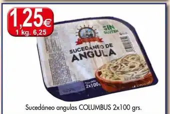 Congelados Copos Sucedáneo angulas columbus 2x 100 grs oferta