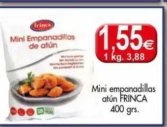 Congelados Copos Mini empanadillas atún frinca 400 grs oferta