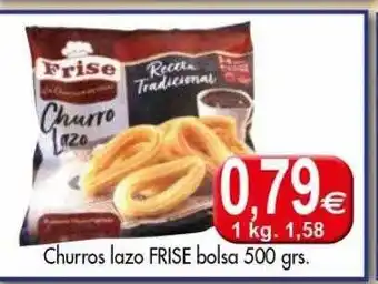 Congelados Copos Churros lazo frise bolsa 500 gr oferta