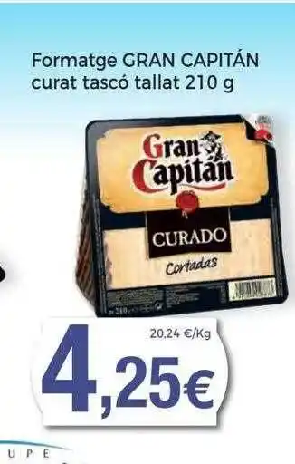 Keisy Formatge gran capitán curat tascó talat oferta