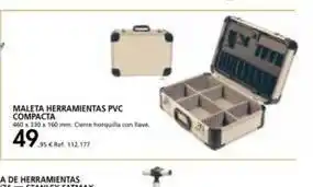 Coferdroza Maleta herramientas pvc compacta 460 x 130 x 160 mm ceme horquilla con ave 49. 112.177 35 € oferta