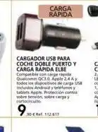 Coferdroza Cargador usb oferta