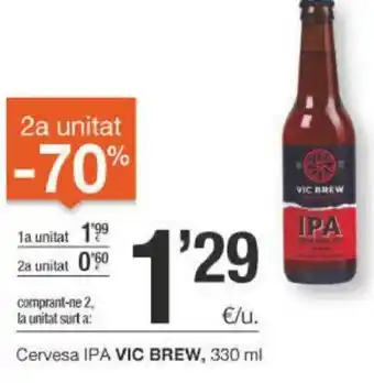 BonpreuEsclat Vic Brew Cervesa IPA 330ml oferta
