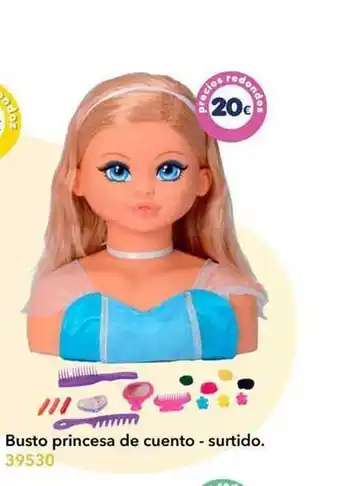 Busto princesa de cuento - surtido