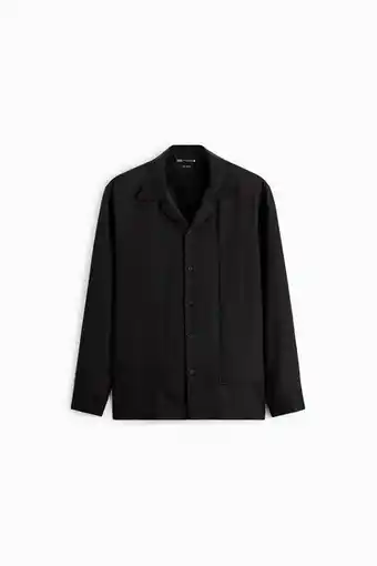 ZARA Camisa cinta combinada oferta
