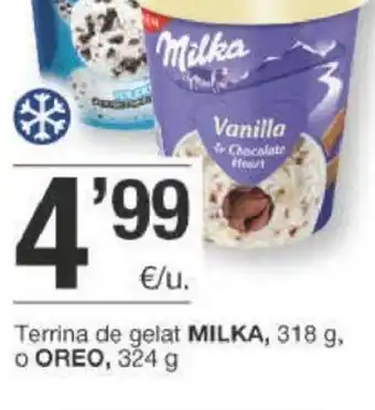 BonpreuEsclat Milka Terrina de gelat 318g oferta