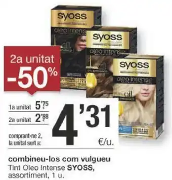 BonpreuEsclat Syoss Tint Oleo Intense assortiment 1 u oferta