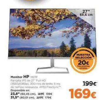 El Corte Inglés Monitor hp oferta
