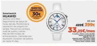 El Corte Inglés Smartwatch huawei oferta
