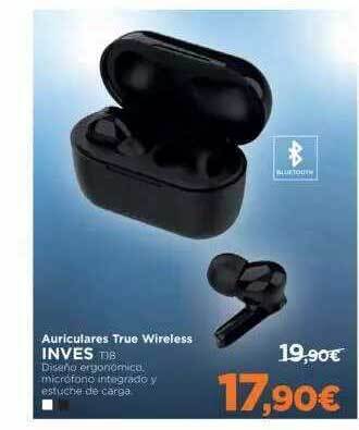 El Corte Inglés Auriculares true wireless inves oferta
