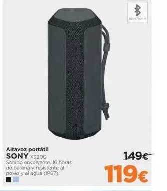El Corte Inglés Altavoz portátil sony oferta