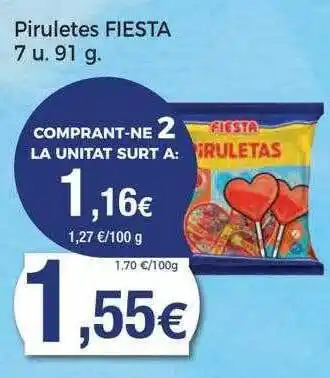 Supermercats Jespac Puriletes fiesta oferta