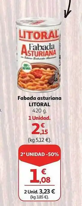 Alcampo Fabada asturiana litoral oferta