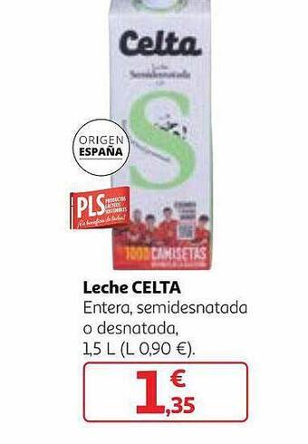 Alcampo Leche celta oferta