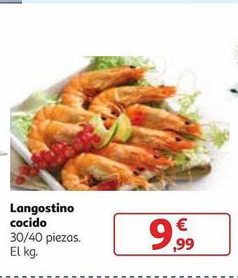 Alcampo Langostino cocido oferta