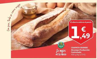 Alcampo Chapata grande oferta