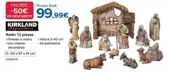 Costco Kirkland belén 13 piezas oferta