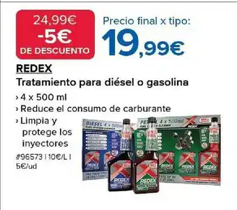 Costco Redex tratamiento para diésel o gasolina oferta