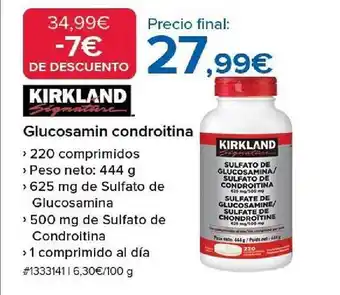Costco Kirkland glucosamin condroitina oferta