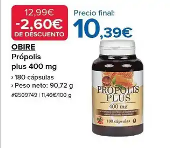 Costco Obire própolis plus 400 mg oferta