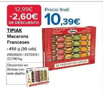 Costco Tipiak macarons franceses oferta