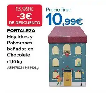 Costco Fortaleza hojaldres y polvorones bañados en chocolate oferta