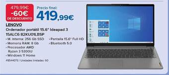 Costco Lenovo ordenador portátil 15.6 oferta