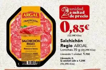 Gadis Salchichón regio argal oferta
