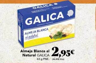 Gadis Almeja blanca al natural galica oferta