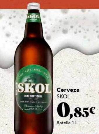 Gadis Cerveza skol oferta