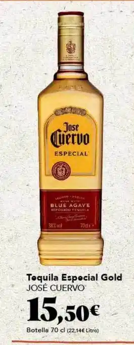 Gadis Tequilla especial gold josé cuervo oferta